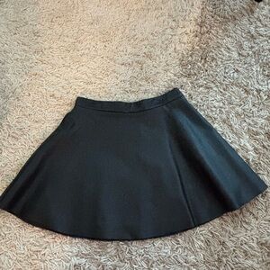H&M Classic Black Skater Skirt